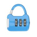 【ALLGOOD】1x Portable 3 Dial Digit Travel Combination Lock Dormitory Cabinet Lock Password Lock Luggage Padlock Backpack Zipper Lock. 