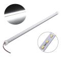 【BestGO】50cm 9W 5630 SMD 36 LED Waterproof Rigid Aluminum Alloy Strip Cabinet Light Bar with Cover 12V. 