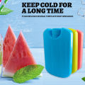 1pcs Odorfree Travel Picnic Ice Pack Reusable Freezer Cool Block Ice Bag Ultra Thin Portable Travel Fresh Food Cold Storage. 