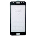 Samsung J5 Prime G570 Black 5D Full Cover 9H Tempered Glass Screen Protector. 