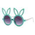 Funny Color Rabbit Ear Eyewear Summer Kids Cute Baby Sunglasses Girls. 