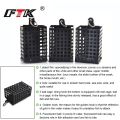 Holder Square Shape Metal Feeder Wire Material 30g-100g Weight Bait Basket Holder Bait Cage Freshwater Fishing. 