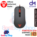 FANTECH G10 2400DPI Professional Wired Mouse (BLACK) LED Optical USB Game Gaming Mouse Gamer for PC Computer Laptop Pro Office. 