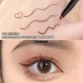 Linman xixi color slim gel eyeliner pen sweat resistant no smudOriginalge white brown pseudo plain makeup beginner eyeliner D515. 