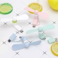 2 in 1 Type C Micro USB Mini Fan Cooler for Htc Type-C USB -C for Smart Cell Phone Cooling Fans. 