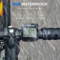 CYCPLUS G1 Wireless GPS Bike Computer IPX6 Waterproof Cycling peedometer. 