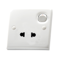 Orange Electric - 13A Plug Base Two Pin Switched Socket Outlet Switch Socket. 