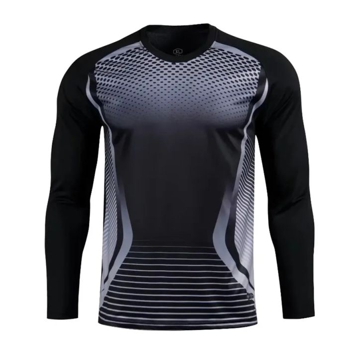 Men Soccer Goalkeeper Jerseys Tops Survetement Football Goalie Keeper Jersey Rugby Shirts Sport Kit Elbow Protector Custom Print