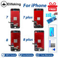 A Grade LCD Display For iPhone 7 7 plus 8 8 plus Touch Screen Digitizer Assembly Replacement Parts Free Tools. 