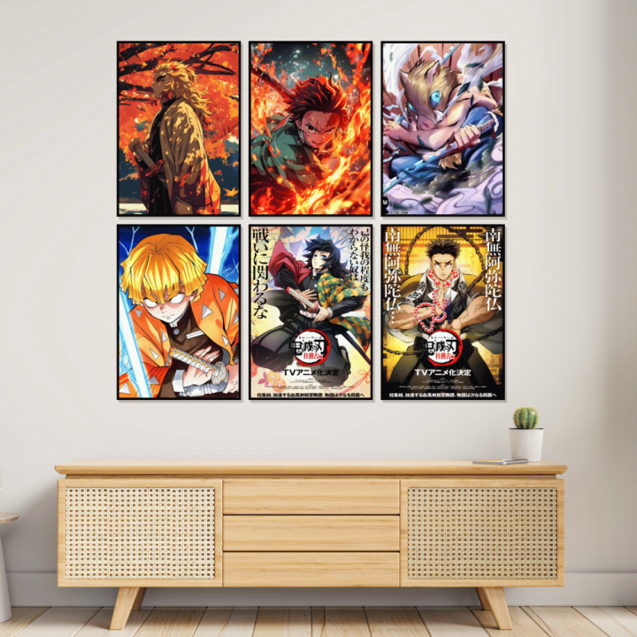 A3/A4%20Size%20Framed%20wall%20posters%20demon%20slayer%20anime%20wall%20posters%20wall%20decorations%20for%20any%20room%20-%20Image%206