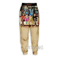 New fashion 3D print Gorillaz band casual pant sport sweatpants straight pants jogging pants trousers for women/men. 