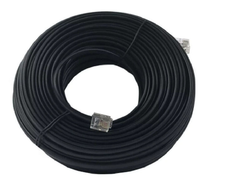 Telephone%20Line%20Cord%20Cable%206P6C%20RJ11%20RJ11%20DSL%20Modem%20Fax%20Phone%20to%20Wall%201M%20-%20100M%20-%20Image%202