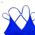 Monokinis Bathing Suit Halter Summer Vacation Beach Women Swimsuits L. 