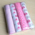 4pcs Baby Flannel Sheet 76cmx102cm - New Born Baby Wrapping 100% Cotton flannel sheet - imported Cotton flannel sheet - 4pcs - 76cmx102cm. 