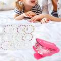 Fashion Bling Diamond Hair Stapler Rhinestone Set Bag Clothes Hat Shoes Shirt Skirts Ornaments. 