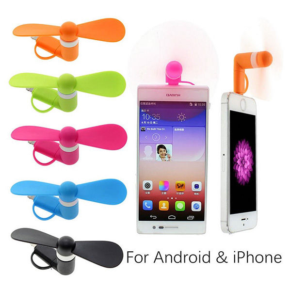 3in1Mini Portable Fan For Mobile Phone