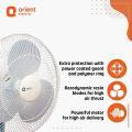Orient Electric Wall-49 Wall-Mounted Fan With Remote | 400mm Wall Fan For Home. 