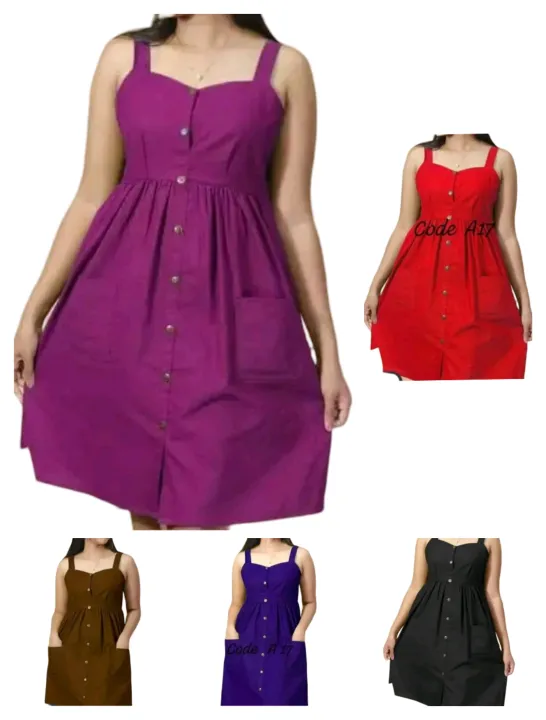 Chic%20Breeze%20Sleeveless%20Short%20Frock%20Women's%20Fashion%20Design%20Trendywear%20-%20Image%208