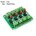 PC817 2 4 8 Channel Optocoupler Isolation Board Voltage Converter Adapter Module 3.6-30V Driver Photoelectric Isolated Module. 