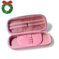 Cute Kuromi Pink & Unicorn Hard-Shell Pencil Case with Built-in Calculator. 