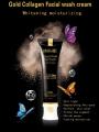 DR.RASHEL 24K Gold Collagen Facial Wash Gel Foam 100ml. 