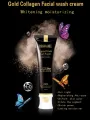 DR.RASHEL 24K Gold Collagen Facial Wash Gel Foam 100ml. 