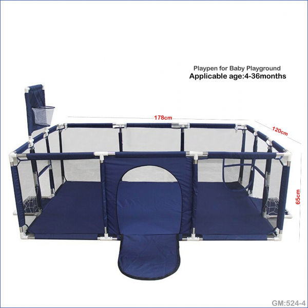 Baby%20Playpen%20Without%20Mattress%20%20Children%20Toddler%20Kids%20Safety%20Fence%20Indoor%20Outdoor%20Play%20Pen%20Ocean%20color%2030%20Ball%20Pool%20Safety%20Barrier%20with%20Basket%20-%20Image%205