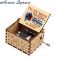 Music Box Gift for Mother Day Engraved Wooden Music Box Perfect Gift for Mother's Day Birthday Thanksgiving Vintage Melody Ideal Souvenir for Mom Grandma Elders Buyers' Favorite Meaningful Song Music. 