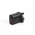 WIWU 30W FIREFLY GAN FAST CHARGER BLACK UK (WI-G010). 