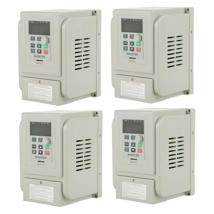 NCANRUI 4X 2.2KW 3HP 220V Variable Frequency Drive Inverter CNC VFD VSD ...
