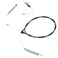 Lawn Mower Control Brake Cable GY21106 with Spring Replacement for JOHN DEERE L100 SERIES Car Accessories Parking Brake Cables. 
