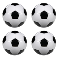 4X Size 5 Professional Training Soccer Balls PU Leather Black White Football Soccer Balls Goal Team Atch Training Balls. 