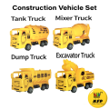 Construction Vehicle Toy Set. 
