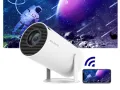 HY300 4K Smart Projector Android 11 Portable Wifi Mini Bluetooth 200Ansi Home Theater for SAMSUNG Apple Phone Movie 1080P. 