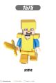 Single Sale Minecraft Building Blocks Game Series Steve Skeleton  Zombie Bricks Educational Figures Toys For Children Collection X0295. 