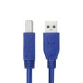 1m Usb3.0 Printer Cable A Male B Male Printer HDD-BOX CD-ROM Usb3.0 Data Printer Line Wire A to B Male USB 3.0 USB3 Print Cable. 
