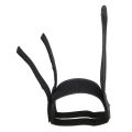 Bicycle Anti-slip Double Adhesive Straps Pedal Toe Clip black. 