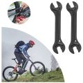 5 PCS Bicycle Cone Spanner Hub Wrench Caon Steel Axle Hub Cone Wrench 13/14/15/16mm Open End Pedal Spanner Repair Tool. 