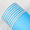 paper plates 10PCS 9 Oz 250ml Solid Thick Paper Cup Disposable Cup Wedding Birthday Party Holiday Disposable TablewareParty Tableware. 