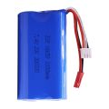 7.4v 3000mah 2s 18650 Lipo For Udi U12a S033g Q1 H100 H101 H102 H103 Ft009 Rc Boats Model Parts El-2p/ /jst/t Plug. 