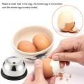 ShopSphere Stainless Steel Egg Piercer Easy Egg Peeler Remover Egg Hole Punch Remover With Pin Kitchen Gadgets For Duck Eggs. 