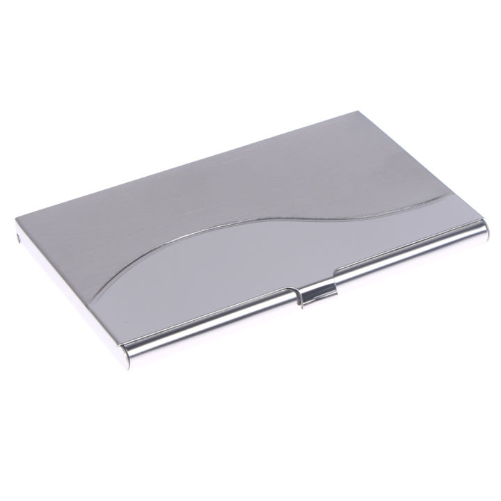 Portable%20Card%20holder%20case%20Practical%20Slim%20Sleek%20Business%20card%20holder%20Stainless%20steel%20Lightweight%20Stainless%20steel%20card%20holder%20for%20Office%20Business%20meetings%20Travel%20Professionals%20Networking%20-%20Image%207