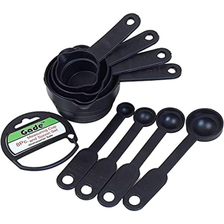 Measuring Cups And Spoon Set - 8 Pcs