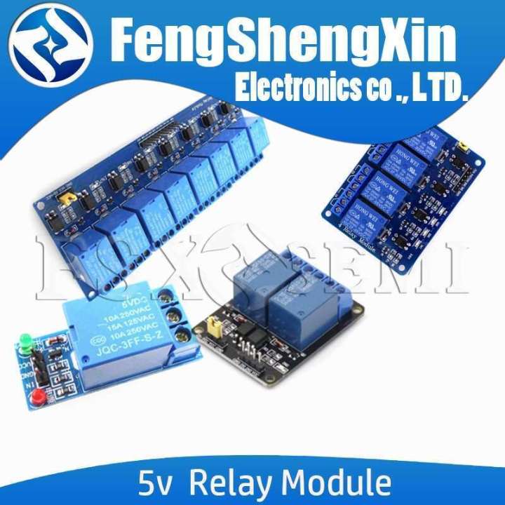 5V channel with optocoupler. Relay Output 1 2 4 6 8 way relay module for arduino