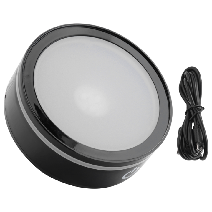 LED Light Base with Sensitive Touch Switch Round Colorful Stand Display ...