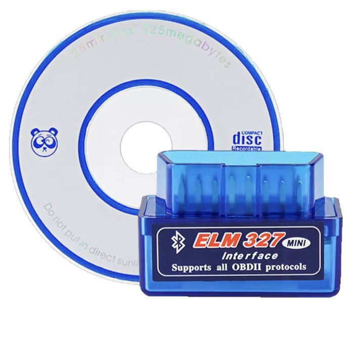 OBD2 Scanner Reader Diagnostic Interface Tool ELM 327 Bluetooth V1.5 OBDII Adapter Automobile Car Auto Diagnostic Tool Android Check Engine OBDII