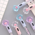 Creative Kawaii Cat Claw Glowing Gel Pen Cute Led Light Pen Stationery Student Signature Pens School Office Writing Supplies Fugar. 