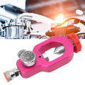 CO2 Tank Test Valve Easy To Install Polished Anti Oxidation Stainless Steel Aluminum Alloy CO2 Filling Valve for Gas Refilling. 
