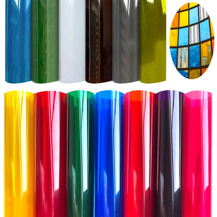 Window Film Colours 15in x 47in Multiple Colour Window Film Solar Tint Glass Door Home ...