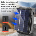 18650 Battery Charger Multi Munctional Solar Type C Intelligent Lithium Battery Holder For 18650 Battery Boxs Power Bank Cases MAOQIAN. 